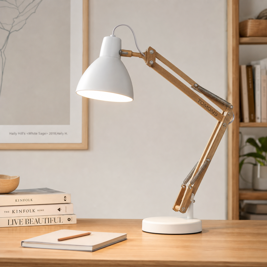 Tomons Swing Arm Desk Lamp