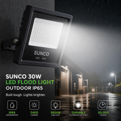Sunco 30W LED Flood Light
