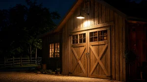 Lepower 2-Pack LED Outdoor Barn Light